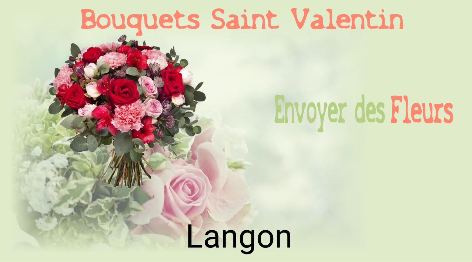 Roses de Saint-Valentin livrées à Langon
